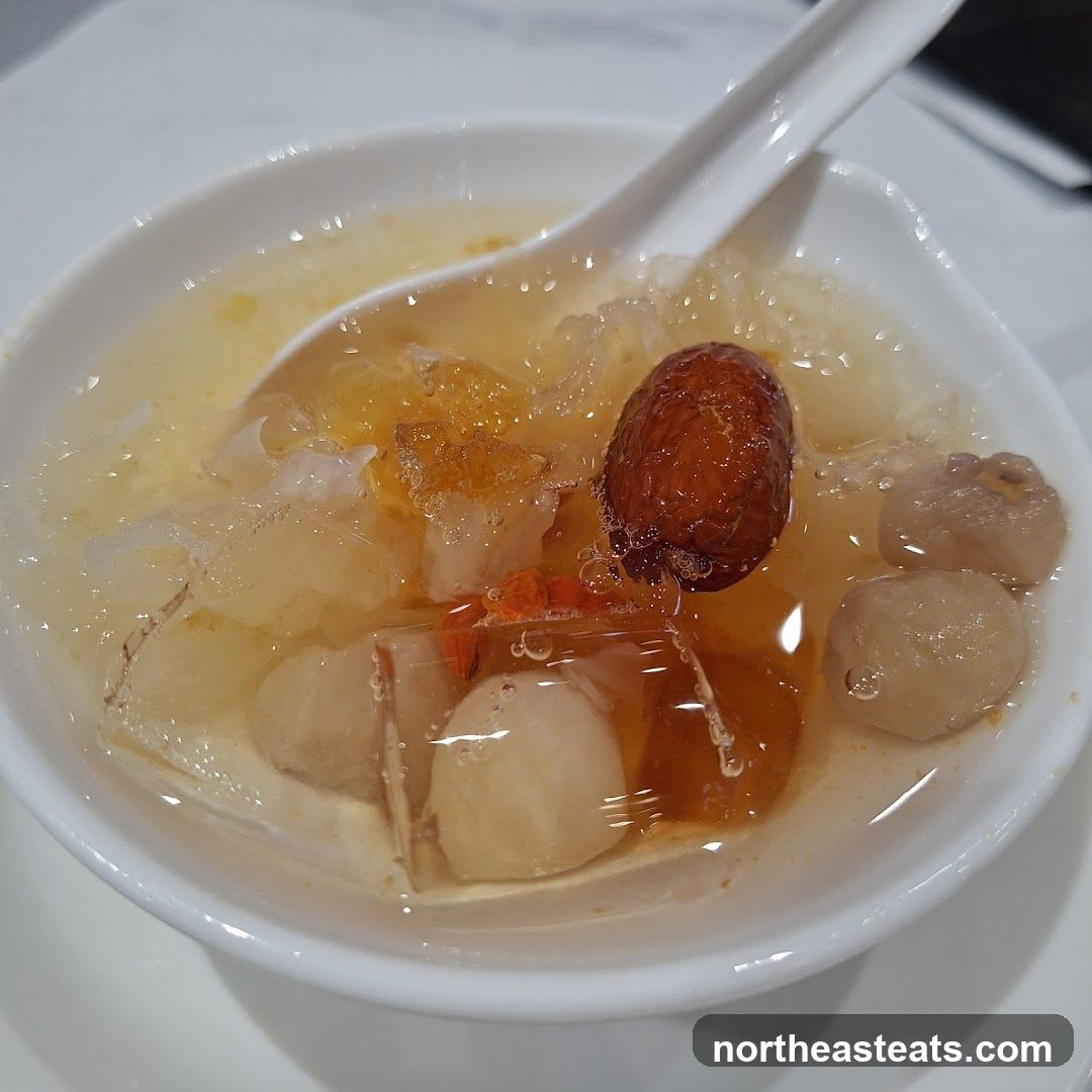Dessert Soup with Fruit and Jelly