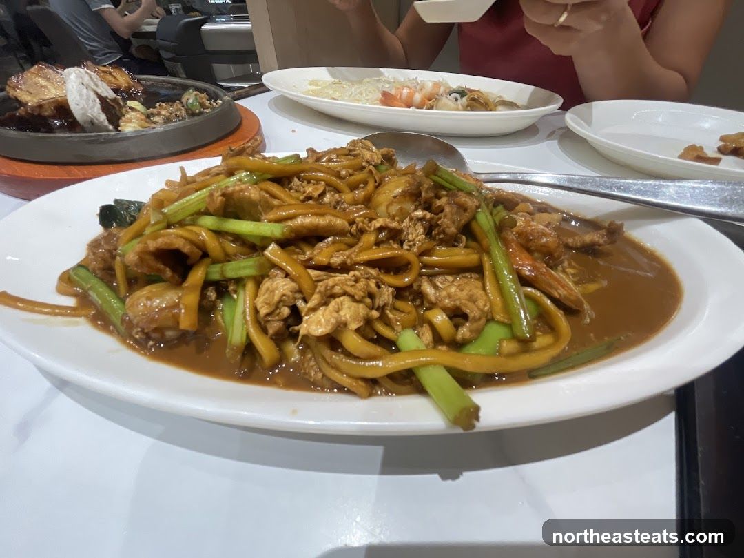 Noodles with Meat and Vegetables
