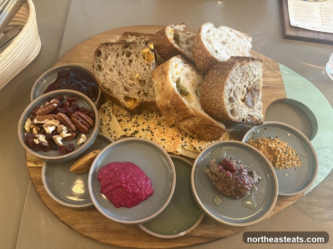 Bread and Dip Platter