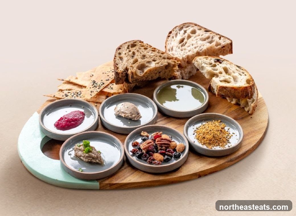 Bread and Dips Platter