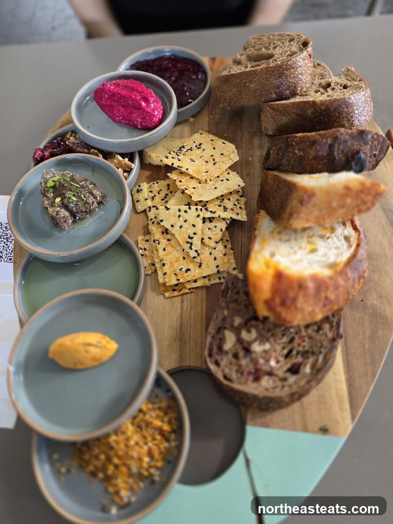 Bread and Dip Platter