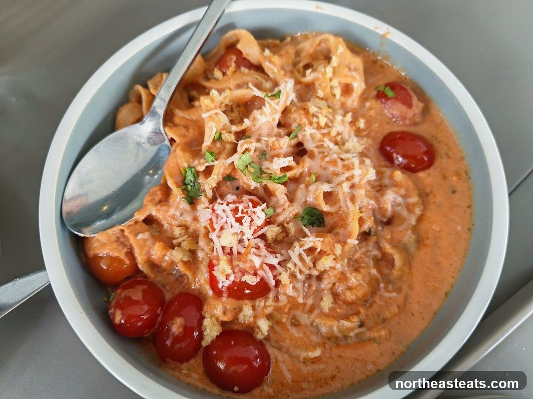 Pasta with Tomatoes and Cheese