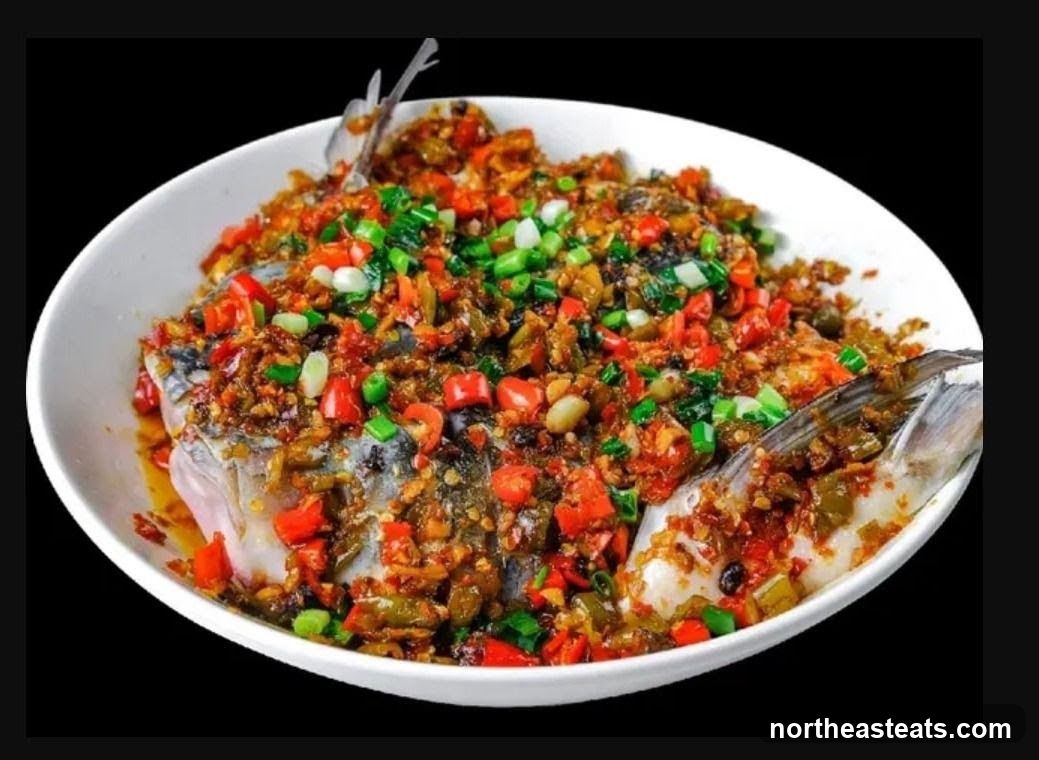 Spicy Steamed Fish