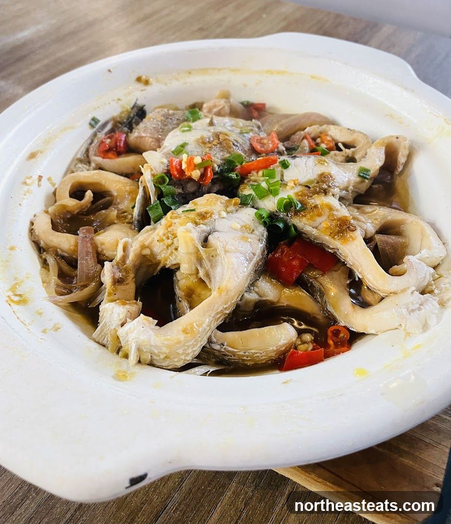 Steamed Fish Dish