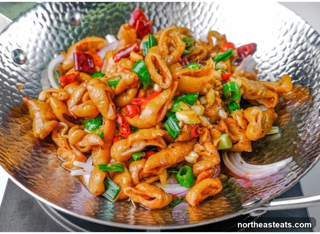 Spicy Stir-Fried Intestines