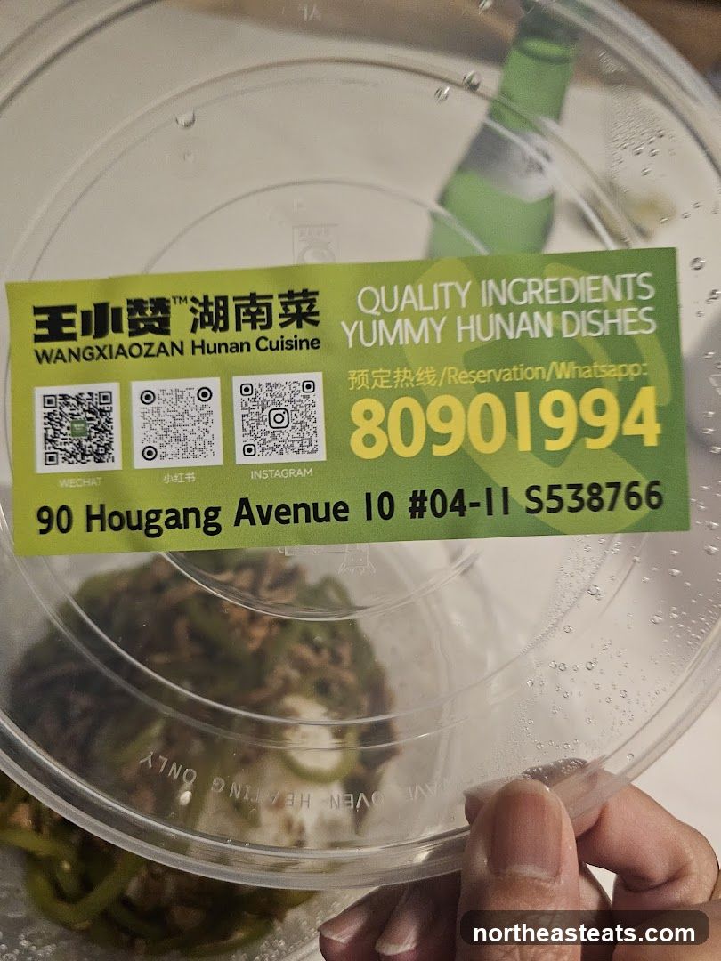 Food Container Label