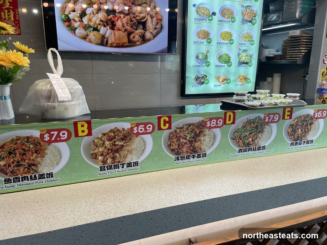 Food Stall Menu