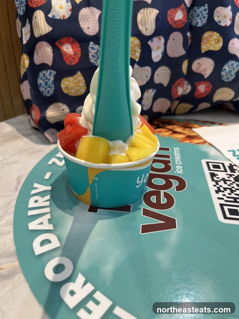 Frozen Yogurt with Fruit