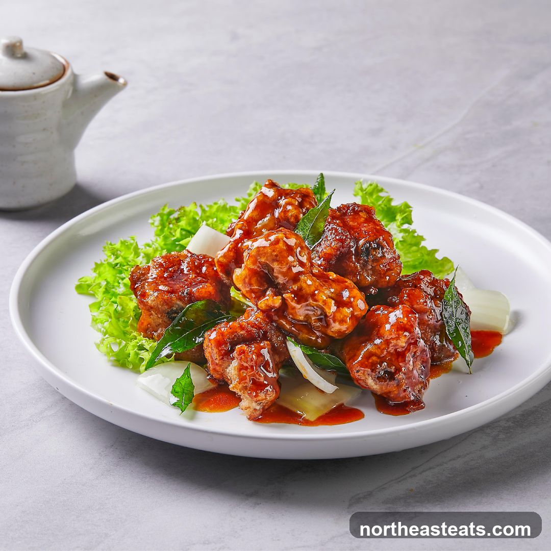 Crispy Fried Chicken with Glaze