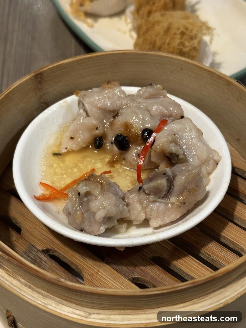 Steamed Pork Ribs with Black Bean Sauce