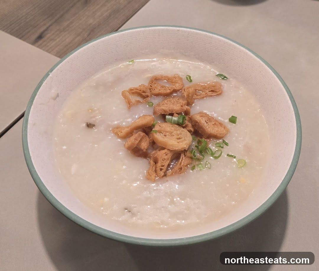Congee with Fried Dough Sticks