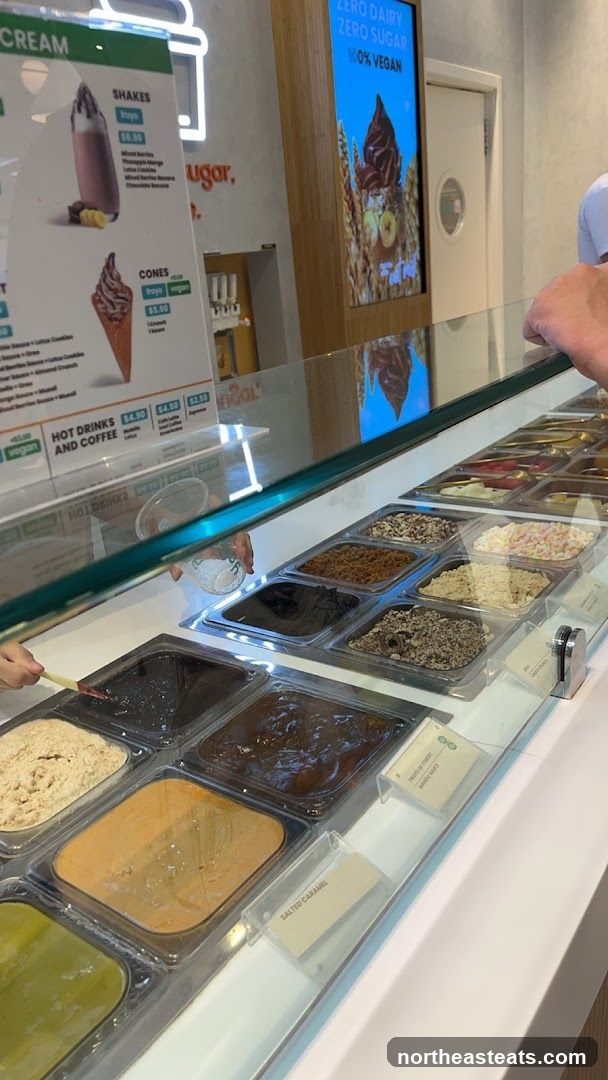 Dessert Toppings and Menu