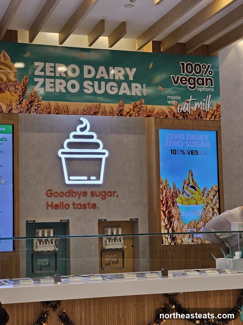 Dessert shop interior
