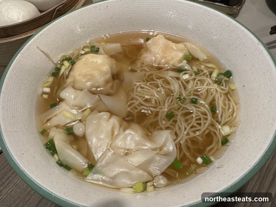 Wonton Noodle Soup