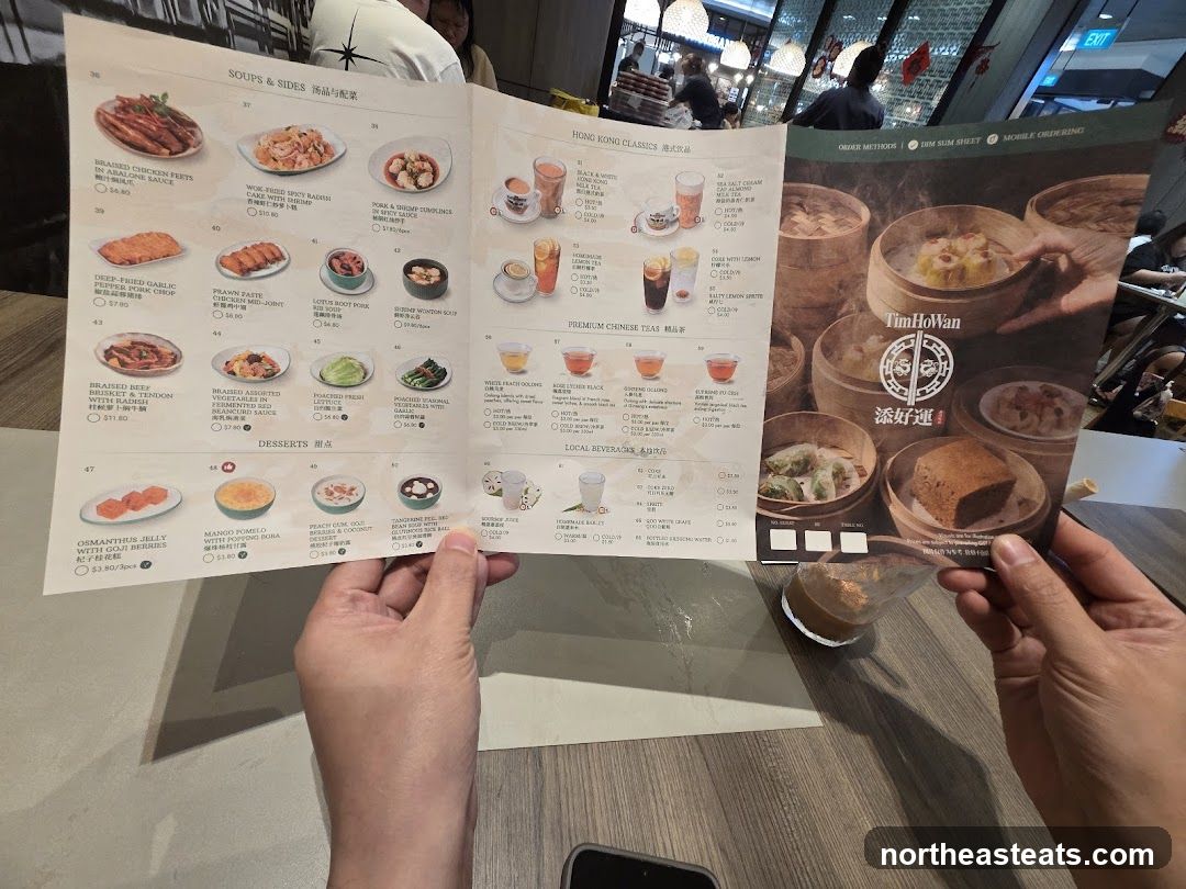 Tim Ho Wan Menu