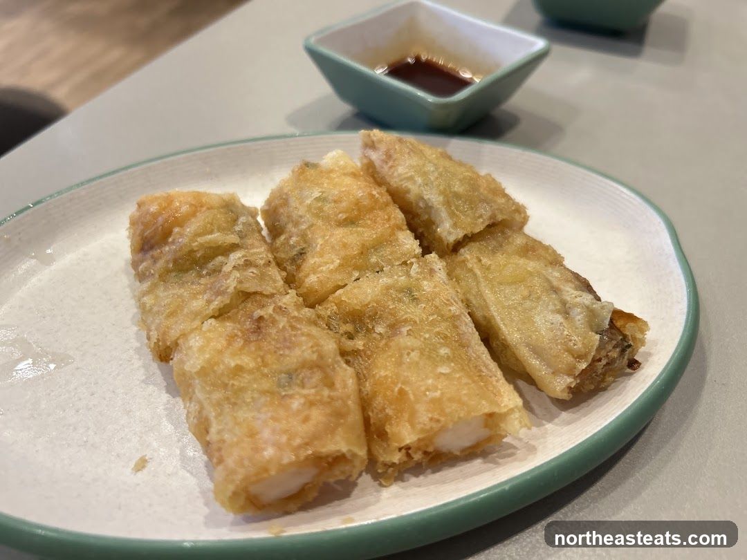 Fried Spring Rolls with Dipping Sauce