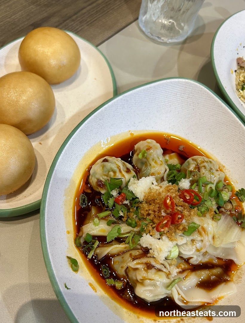 Spicy Wontons and Steamed Buns