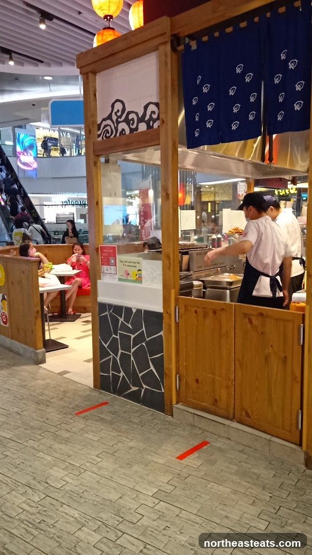 Food stall in a mall