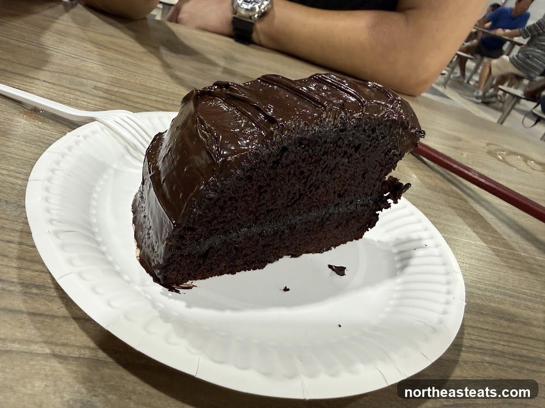 Chocolate Cake Slice