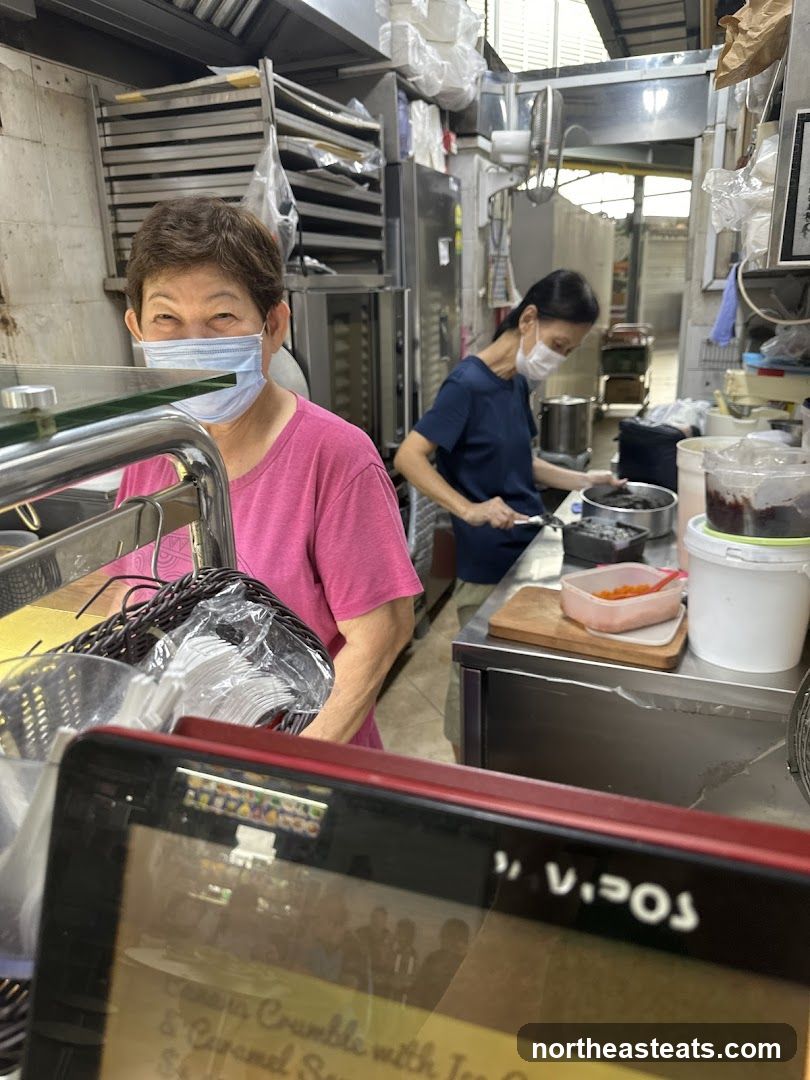 Kitchen Staff Preparing Food