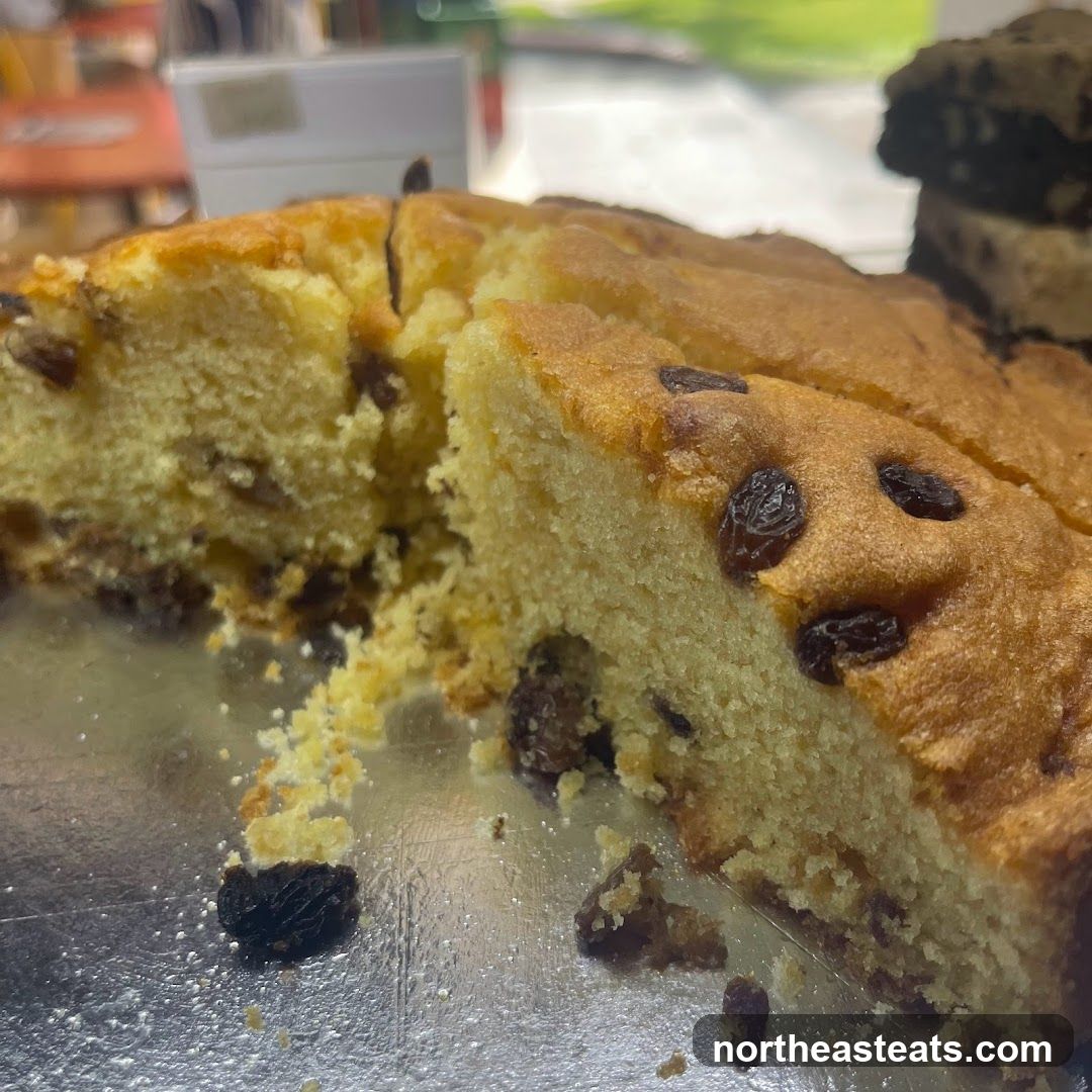 Raisin Cake Slices