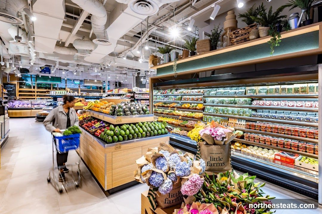 Grocery Store Produce Aisle