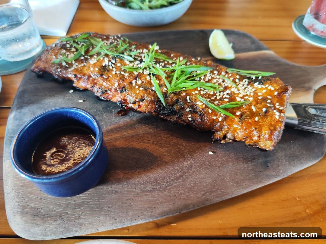 Glazed Ribs with Sesame Seeds