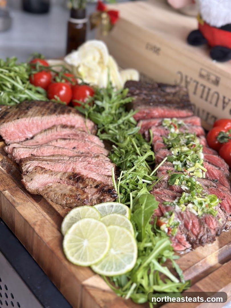 Sliced Steak Platter