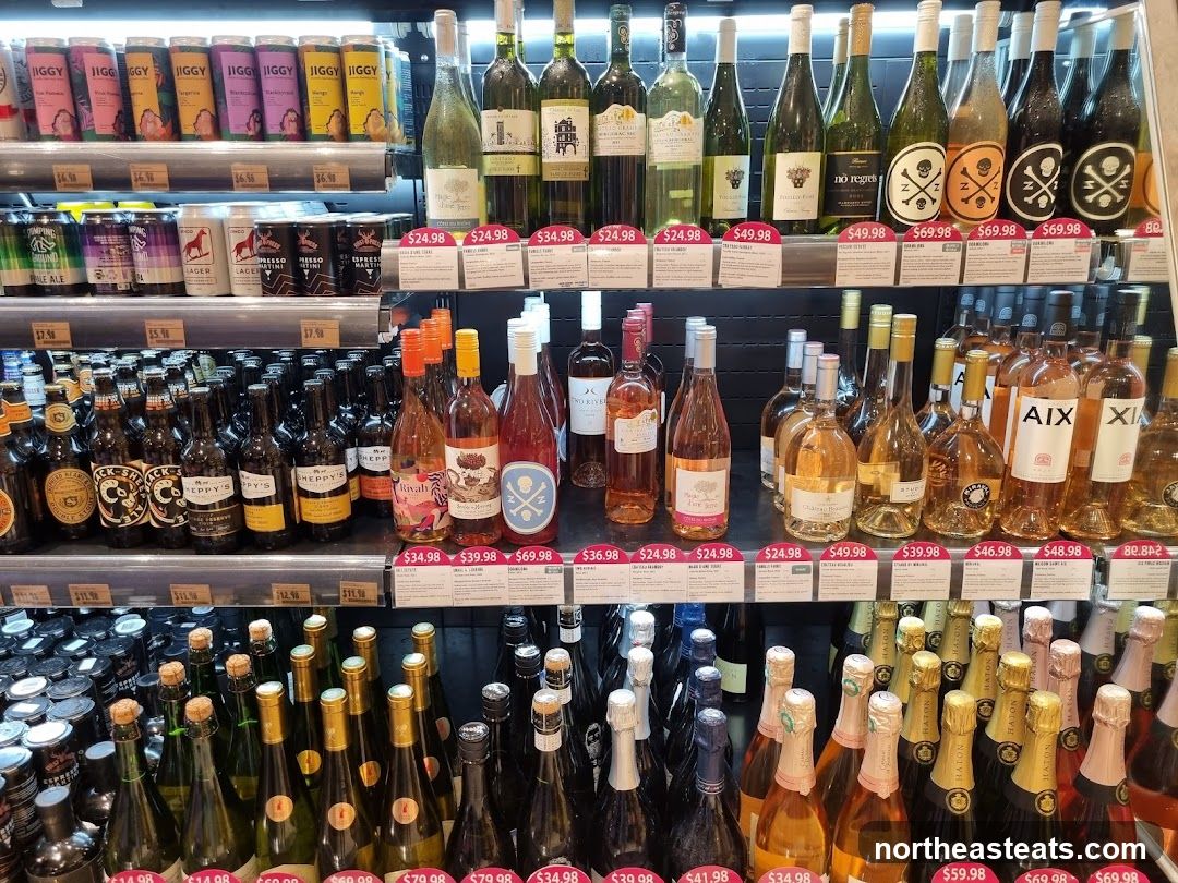 Bottles of Wine and Other Beverages