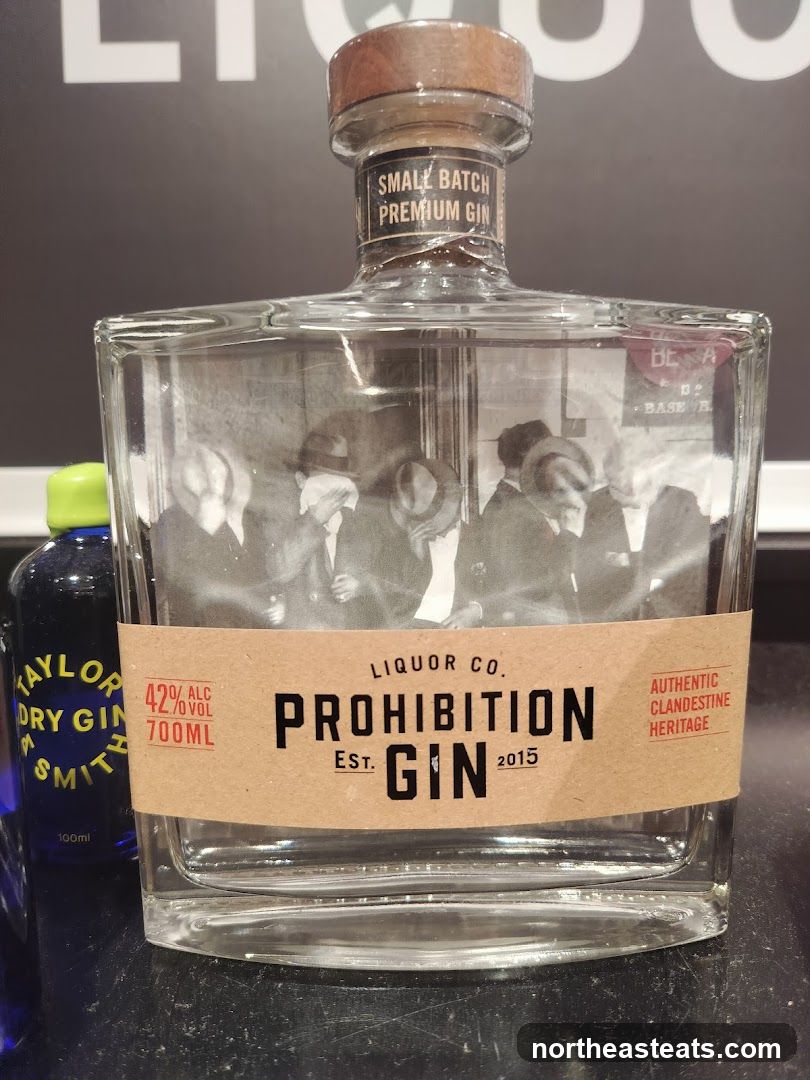 Prohibition Gin Bottle