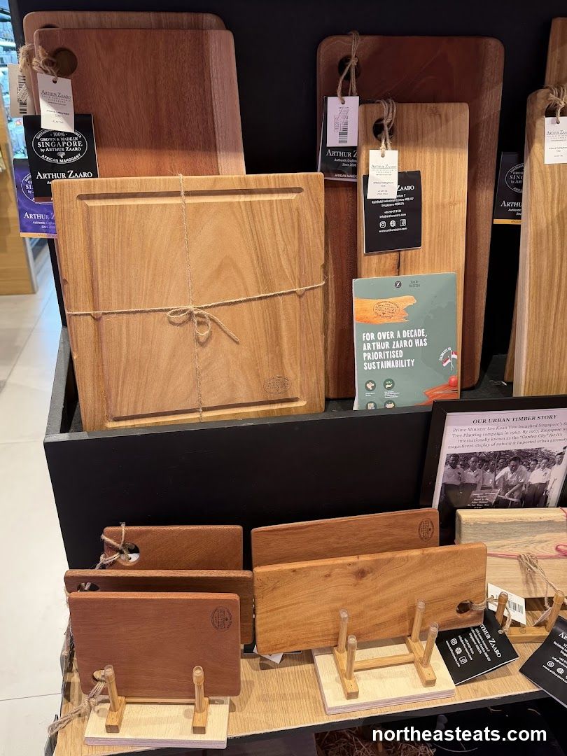 Wooden Cutting Boards Display