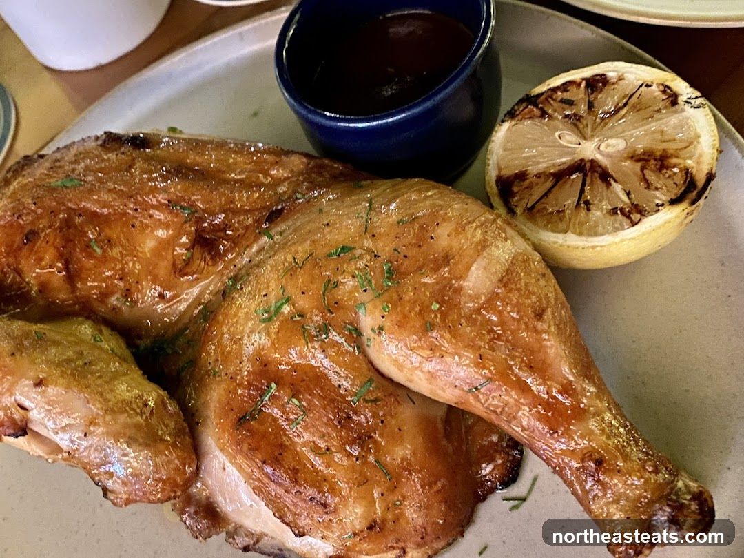 Roasted Chicken with Lemon and Sauce