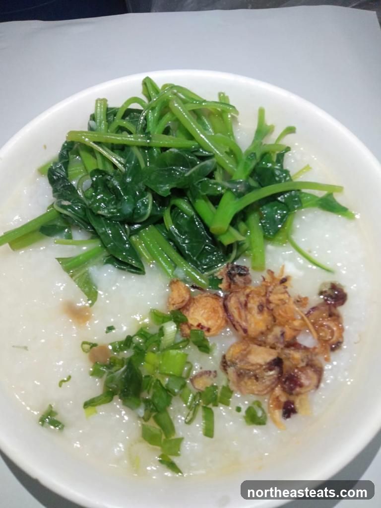 Congee with Toppings