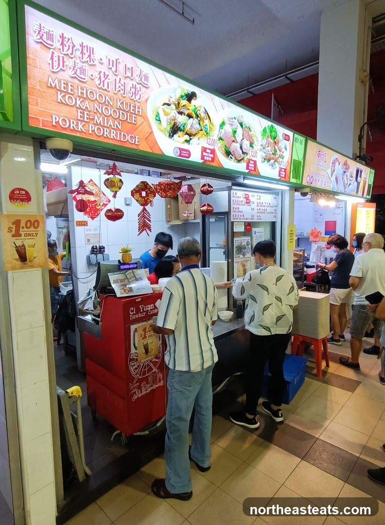 Food Stall with Menu