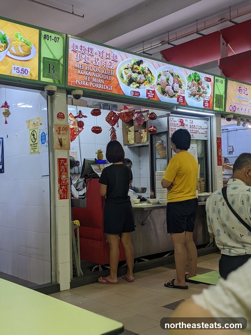 Food Stall Menu