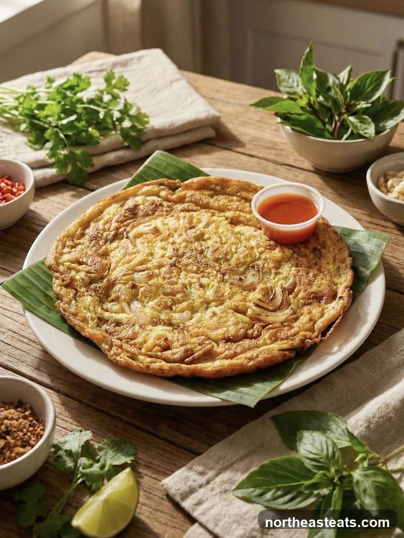 Omelette with Side Dishes