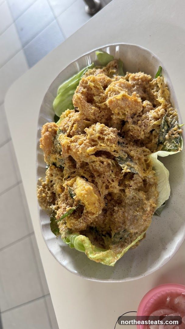 Salted Egg Yolk Prawns