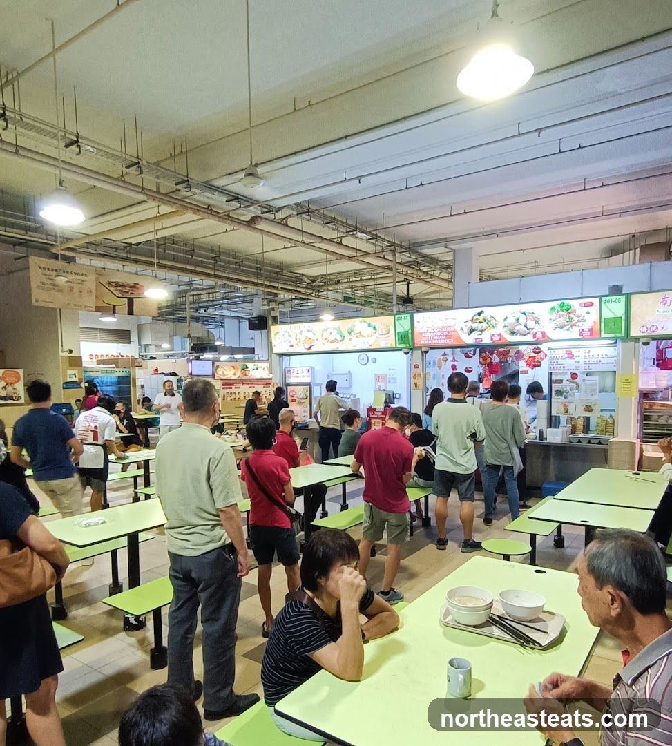 Busy Food Court