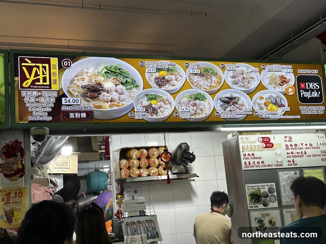 Food Stall Menu