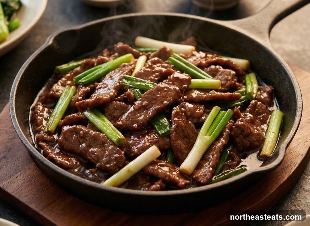 Beef and Scallions Stir-fry