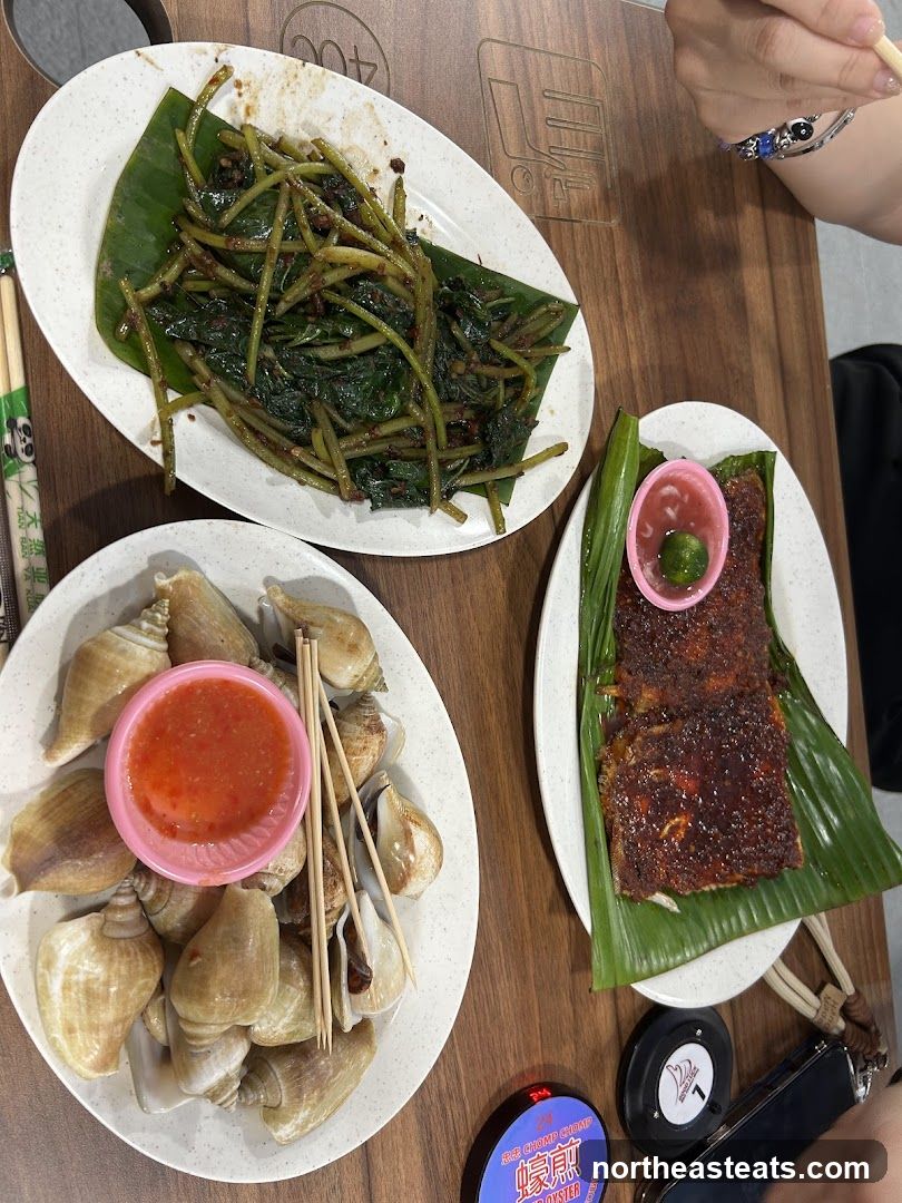Seafood and Vegetable Dishes