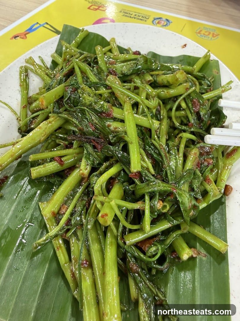 Stir-fried Water Spinach