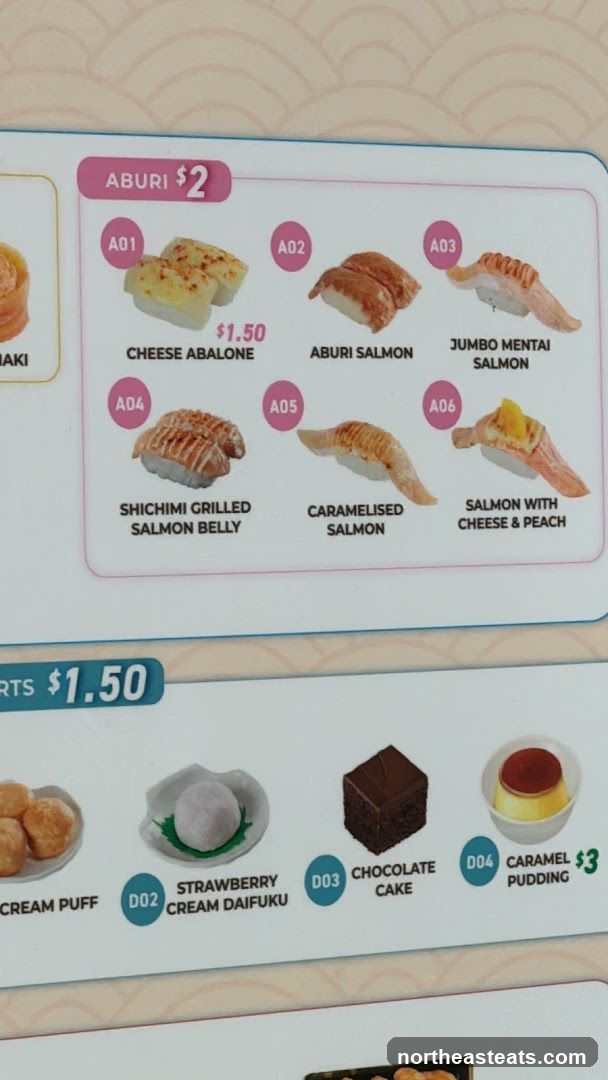 Aburi Sushi and Desserts