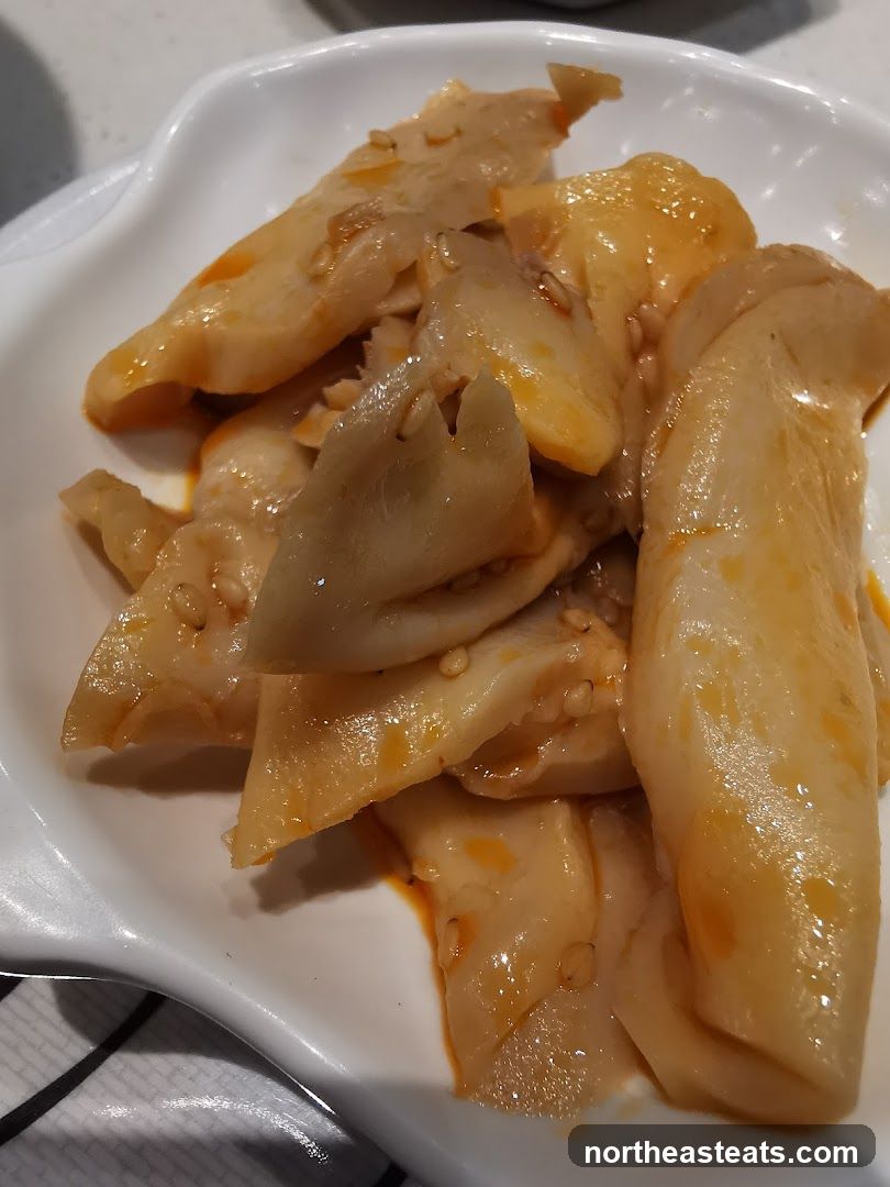 Spicy Sliced Mushrooms