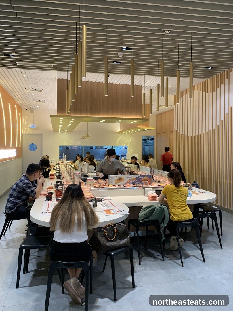 Sushi Restaurant Interior