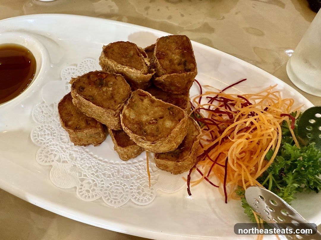 Fried Rolls with Dipping Sauce