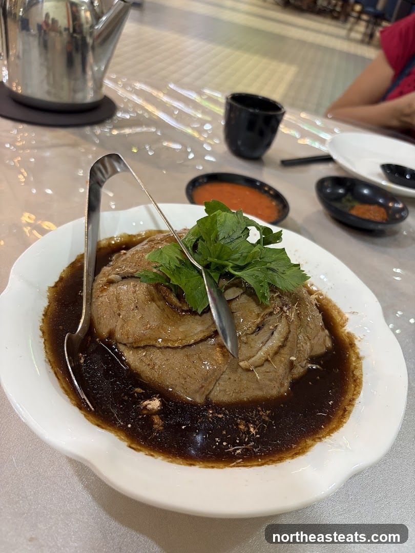 Sliced Meat Dish with Sauce