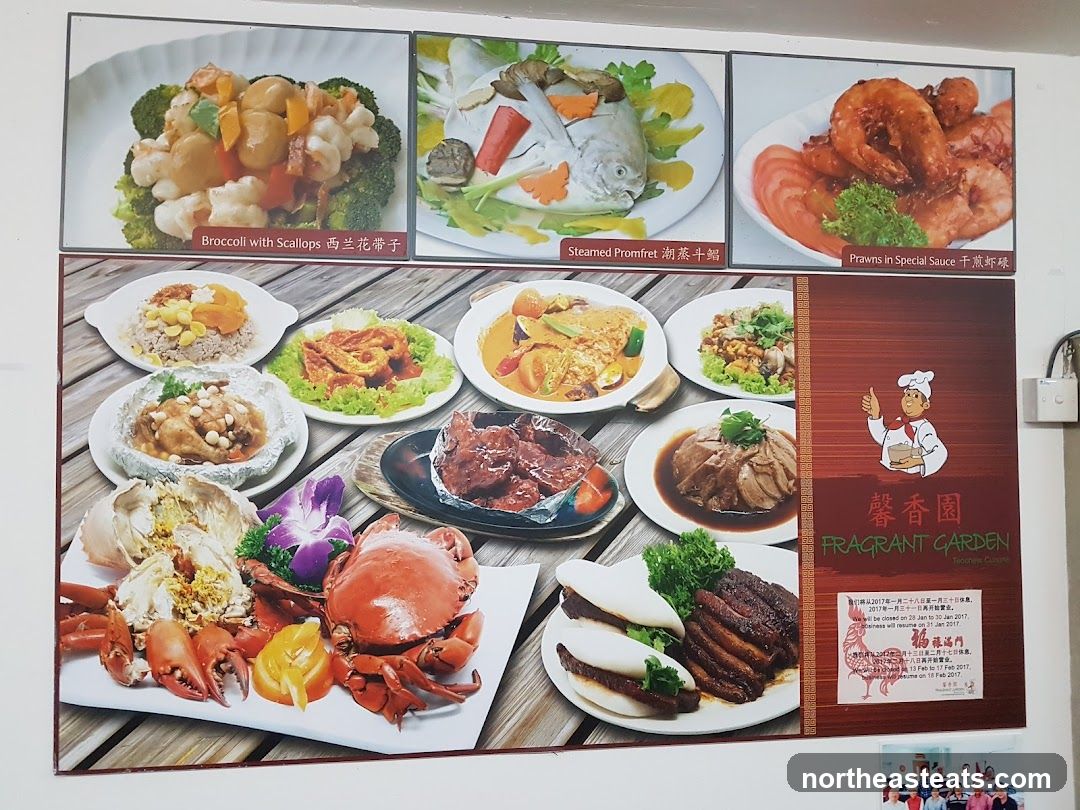 Restaurant Menu Display