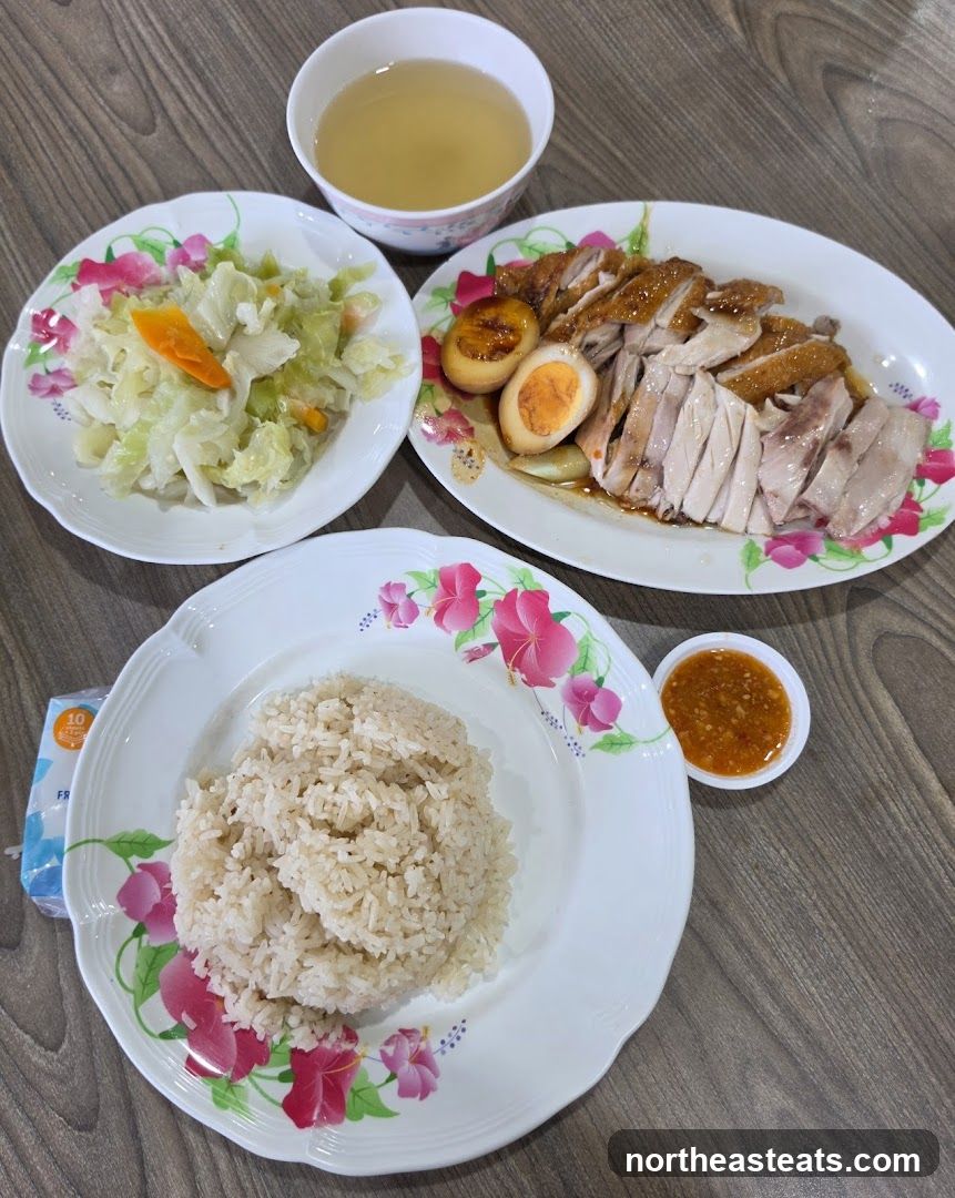 Hainanese Chicken Rice