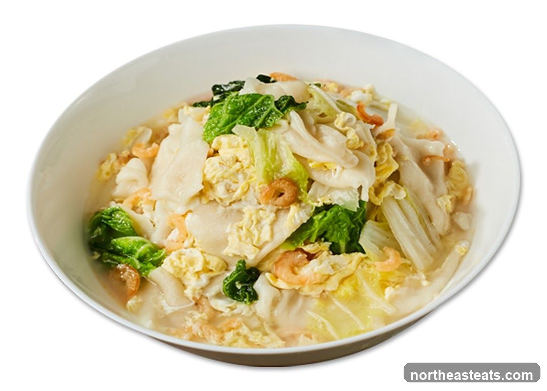 Napa Cabbage with Shrimp and Egg